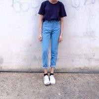 ราคา กางเกงยีนบอลลูน (129400965)