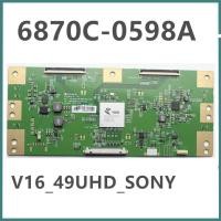 ราคา Tcon Board 6870C-0598A 43 49 55 นิ้วทีวี V16_49UHD_SONY TV Board Logic Board t-con 6870C 0598A (45556167339)