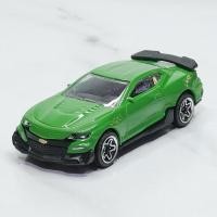 ราคา โมเดลรถเหล็ก มาจอเร็ตต์ Majorette Chevrolet Camaro ZL1 สีเขียว ตัวนอก (26701841875)