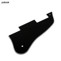 ราคา [yuksok] ปิ๊กการ์ดกีตาร์ไฟฟ้า PVC 2 หลุม 3 ชั้นสําหรับชิ้นส่วนกีตาร์ Gibson ES-335 (47956529585)