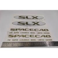 ราคา สติ๊กเกอร์งานสกรีน SPACECAB SLX (ไข่ปลา) สำหรับติดแค๊ป รถ ISUZU TFR ปี96 (29304895000)