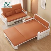 ราคา navanest โซฟาเบดหนัง โซฟาปรับนอน โซฟาเบด โซฟาเบดพร้อมที่เก็บของ เตียงโซฟาปรับระดับได้พร้อมหมอน 2 ใบ 88/108/128/158cm (56404121835)