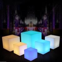 ราคา SV เรืองแสงสแควร์สตูลไฟ LED สําหรับเก้าอี้ที่นั่งกันน้ําชาร์จสตูลนั่งอเนกประสงค์ Ligh (49352208054)