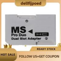 ราคา dellijpoedMemory Stick Pro Duo Card Reader Micro-SD TF ถึง MS Pro Card Adapter Single Dual Slots Gamepad สําหรับการ์ด (47554940229)