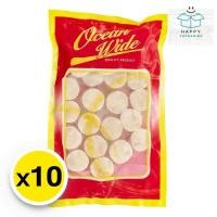 ราคา เนื้อหอยเชลล์แช่แข็ง (16-20 ตัว/ปอนด์) 1 กก. X 10 (ส่งแช่แข็ง) (25589664804)