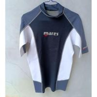 ราคา Mares Scuba Rash Guard แขนสั้น Freediver ชุดว่ายน้ําผู้ชาย S (43052574602)
