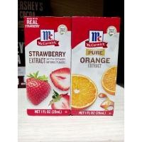 ราคา แม็คคอร์มิค กลิ่นสตรอเบอร์รี่/กลิ่นส้ม (วัตถุแต่งกลิ่นรสธรรมชาติ) ปริมาณ 29 มล. (20058780356)