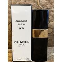 ราคา VINTAGE CHANEL No. 5 SPRAY COLOGNE 1.7 FL OZ 50 ML WITH BOX. USED. (6158194313)