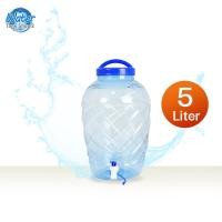 ราคา Watertankshop ถังน้ำ ถังน้ำดื่ม PET ขนาด 5 ลิตร ถังน้ำมีก๊อกพร้อมหูหิ้ว ลาย 5 (8619061093)
