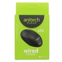 ราคา Anitech Mouse Optical USB A101 (4541760088)