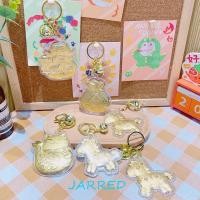ราคา JARRED พวงกุญแจม้าทอง, การออกแบบการ์ตูน Wealthy Pony พวงกุญแจ, Party Favors Bell Luck ตกแต่ง Zodiac Horse พวงกุญแจ Zodiac Horse ปี (29144471272)