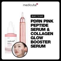 ราคา [MEDICUBE] Pdrn Pink Peptide Serum & Collagen Glow Booster Serum (29605989666)