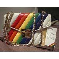 ราคา ใหม่ มือหนึ่ง michael kors rainbow pride handbag ของแท้100% (23739124796)