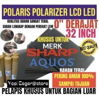 ราคา POLARIS POLARITIZER LCD LED SHARP 32 นิ้ว 0" GREE ฟิล์มพลาสติกพิเศษสําหรับภายนอกหรือด้านหน้า (41371181792)