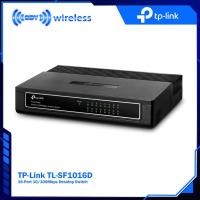 ราคา TPLink TLSF1016D 16-Port 10/100Mbps Desktop Switch TL-SF1016D (40777612691)