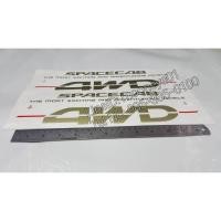ราคา Sticker สติ๊กเกอร์ดั้งเดิมรถ SPACECAB 4WD ติดแค๊ป ISUZU (อีซูซุ) (3489750778)