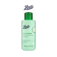 ราคา Boots Cucumber Face Cleansing Lotion 150ML บู๊ทส์ คิวคัมเบอร์ เฟซ คลีนซิ่ง โลชั่น 150มล. (29160894196)