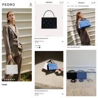 ราคา PEDRO WOVEN TOP HANDLE BAG (10447730067)