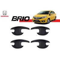 ราคา เบ้าประตู/กันรอยประตู/เบ้ารองมือเปิดประตู ฮอนด้า บริโอ้ Honda Brio สีดำด้าน (6941657485)