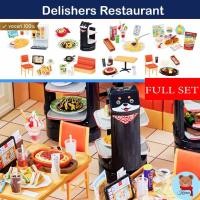ราคา ✅(ยกเซต) Re-ment delishers restaurant 8 typesรีเมนท์ ร้านอาหาร นำเข้าญี่ปุ่น (49856596938)
