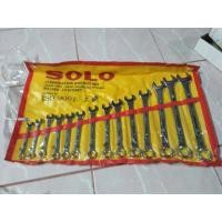 ราคา SOLO ชุดประแจแหวนข้างปากตาย เบอร์ 8-24 14ตัวชิ้น ประแจ ชุดประแจ ประแจแหวนข้าง (22725200036)