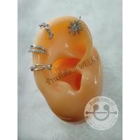 ราคา Ear cuff เอียคัฟ ต่างหูเกาะหนีบตำแหน่ง orbital conch & Helix ไม่ต้องเจาะหูสามารถใส่ได้ สินค้านำเข้าจากต่างประเทศ (6073488708)