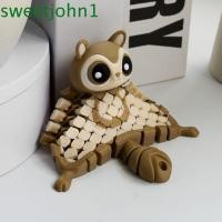 ราคา SWEETJOHN ตลก Flying Mice, 3D พิมพ์น่ารักกระรอกบินจี้, สะสมกับข้อต่อที่สามารถเคลื่อนย้ายข้อต่อปรับข้อต่อ Articulated จําลองสัตว์รุ่นจอแสดงผล (29844434956)