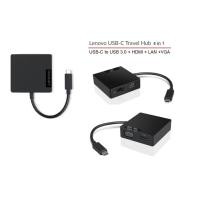ราคา สายแปลง Lenovo USB-C Travel Hub แปลงจาก USB-C to HDMI + VGA + LAN + USB 3.0 สินค้าใหม่มือ 1 (7263110071)