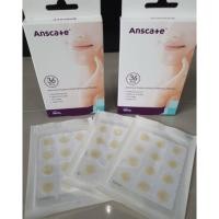 ราคา แผ่นแปะสิว Anscare เนียนไปกับผิว Hydrocolloid Dressing 49บาท/แผ่น (6613654438)