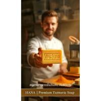 ราคา Indian Turmeric HANA Soap | สบู่ฮานะ สูตรขมิ้นอินเดีย | ปั้ม80กรัม (1ก้อน) (40023391819)