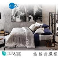 ราคา Omazz ผ้าปู 6ฟุต 1ชิ้น Omazz Tencel Jacquard รหัส George 01 (15238110962)