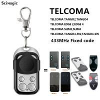 ราคา TELCOMA EDGE 2 EDGE 4 ,TANGO2,TANGO4 ​, SLIM2,SLIM4,TANGO2-SW,TANGO4-SW รีโมทประตูโรงรถ 433.92MHz รหัสคงที่ Keyfob (42379397470)