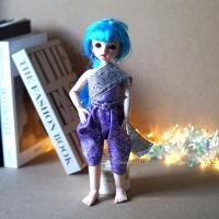 ราคา ชุดบาโบลี่ ชุดตุ๊กตา บาโบลี่ 30 ซม. ชุดไทยโจงกระเบน สีม่วง ชุดตุ๊กตา BJD ไม่รวมตัวตุ๊กตา (23275288624)