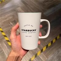 ราคา Starbucks Classic Heritage ถ้วยแก้วน้ำถ้วยกาแฟถ้วยความจุขนาดใหญ่คู่ถ้วยสำนักงานของที่ระลึก (28068384505)