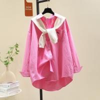 ราคา เสื้อไหมพรมแขนยาว เสื้อแขนยาวไหมพรม แจ็คเก็ตผ้าคลุมไหล่ กุหลาบสีแดง สำหรับผู้หญิง สไตล์เกาหลี แขนยาว ทรงหลวม พร้อมสวมใส่ในฤดูใบไม้ผลิปี 2026 (41029571310)