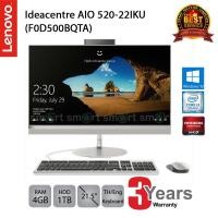 ราคา Lenovo Ideacentre AIO 520-22IKU (F0D500BQTA) i3-7020/4GB/1TB/AMD Radeon530/21.5/Win10 (Silver) (1625748398)