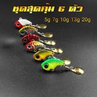 ราคา กระดี่เหล็กใบหลิว ชุดสุดคุ้ม6ตัวคละสี ขนาด 5g 7g 10g 13g 20g กระดี่ปลานิล เหยื่อตกปลานิล กระดี่เหล็ก5g R101 (22979520949)