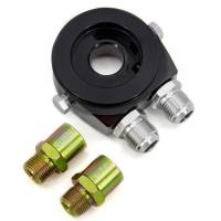 ราคา Car Aluminum Universal Oil Filter Sandwich Adapter For Oil Cooler Plate Kit 3/4-16UNF M20X1.5 sw2 (55104418785)