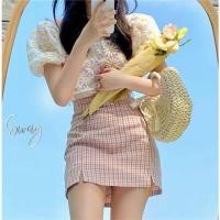 ราคา ส่งต่อเสื้อครอปปักลายดอกเดซี่ (5741195430)