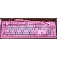 ราคา ต้องมี คีย์บอร์ดเกมมิ่ง Wired แบบมีสาย ลายคิตตี้ ขนาด 45.5×15 cm (ลาย Hello kitty คิตตี้) แถมสติกเกอร์ตัวอักษร (25028036409)