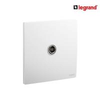 ราคา Legrand เต้ารับโทรทัศน์ (แบบเสียบ)1ช่อง สีขาว | Mallia Senses | Matt White| 281151MW | BTismart (20064376684)