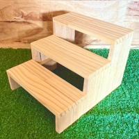 ราคา AS07-3*20 แบบชั้นไม้ 3 ชั้น ชั้นวางของ ชั้นไม้วางเครื่องปรุง จัดเรียงของในครัว ไม้สนนอกแท้ ขนาดกxยxส 24X20X15CM. (11018993305)