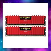 ราคา 8GB (4GBx2) DDR4/2400 RAM PC (แรมพีซี) CORSAIR VENGEANCE LPX (CMK8GX4M2A2400C14R) ใช้งานปกติ ประกันLT (22585188836)