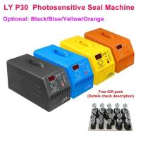 ราคา LY New P30 Automatic Digital Photosensitive Seal Machine PSM Stamp Maker Flash Stamp System with F (45854117222)