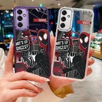 ราคา Samsung Galaxy A57 A37 A17 A07 5G Spider Man แฟชั่นกรณี Marvel Crystal Clear Soft Cover ทนทานปลอก (44379568031)