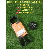 ราคา FAN BELT IDLER PULLEY NISSAN LIVINA 1.6, LATIO 1.6, NV200 1.6 M20L (49356080808)