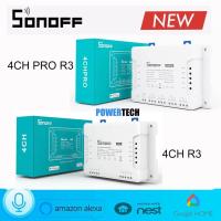 ราคา SONOFF 4CH R3 หรือ 4CH PRO R3 4 ช่อง อัจฉริยะไร้สายโมดูลสวิทช์ (5944268755)