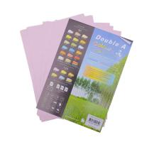 ราคา HOMEHAP Double A การ์ดสี A4 หนา 180 แกรม 50 แผ่น สีชมพู กระดาษการ์ด กระดาษทำปก กระดาษปก (22222324023)