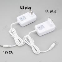 ราคา EU US ปลั๊ก AC 110 V-240 V ถึง DC 12 V 2A 2000ma แหล่งจ่ายไฟ transformer อะแดปเตอร์ Converter Charger THK2 (52958120627)