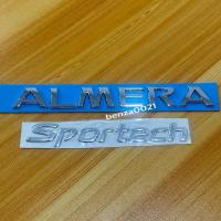 ราคา โลโก้ ALMERA-Sportech ติดท้าย Nissan ราคาต่อชิ้น (3016408085)